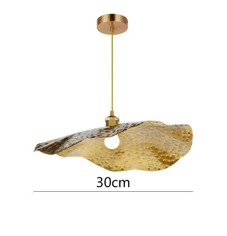 Suspension vintage en laiton martelé KLINE - product_type_Atelier Luisiano