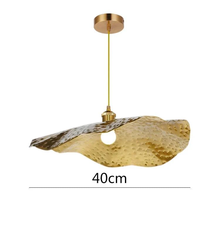 Suspension vintage en laiton martelé KLINE - product_type_Atelier Luisiano