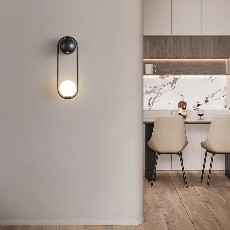 Applique murale LED moderne en aluminium et en verre │ ULRAT